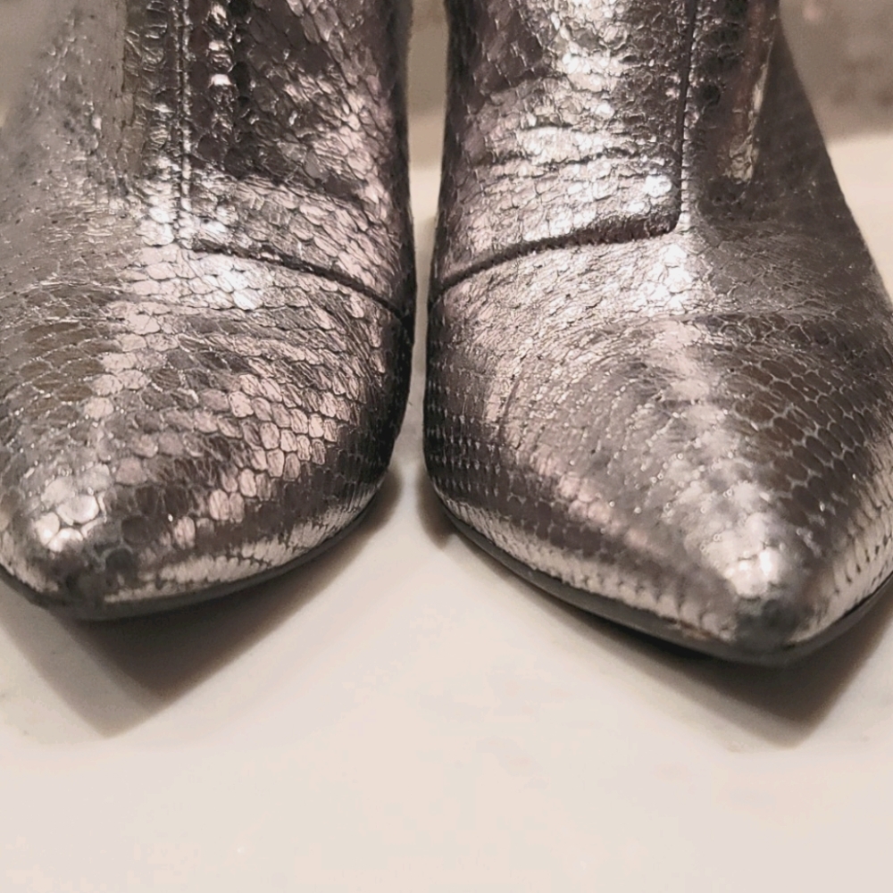 Michael Kors silver Leona ankle boots - Picture 10 of 10